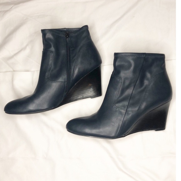 franco sarto navy booties